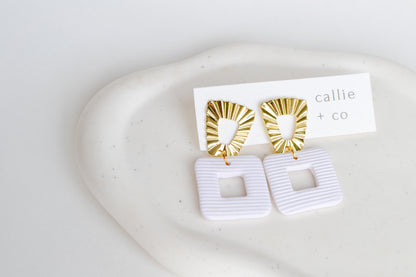 Grace Earrings in Ivory