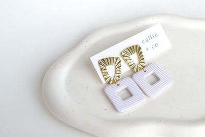 Grace Earrings in Ivory