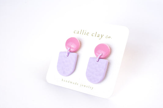 Soleil Dangles | Duotone Purple