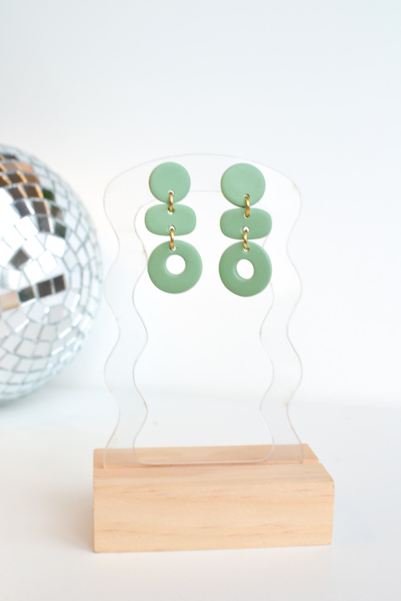 Abstract Dangles | Moss Green