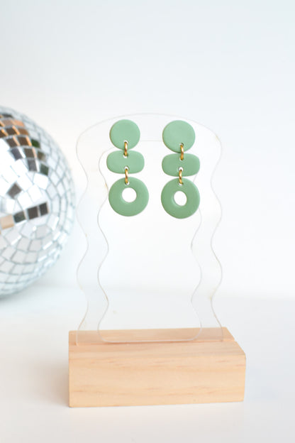 Abstract Dangles | Moss Green