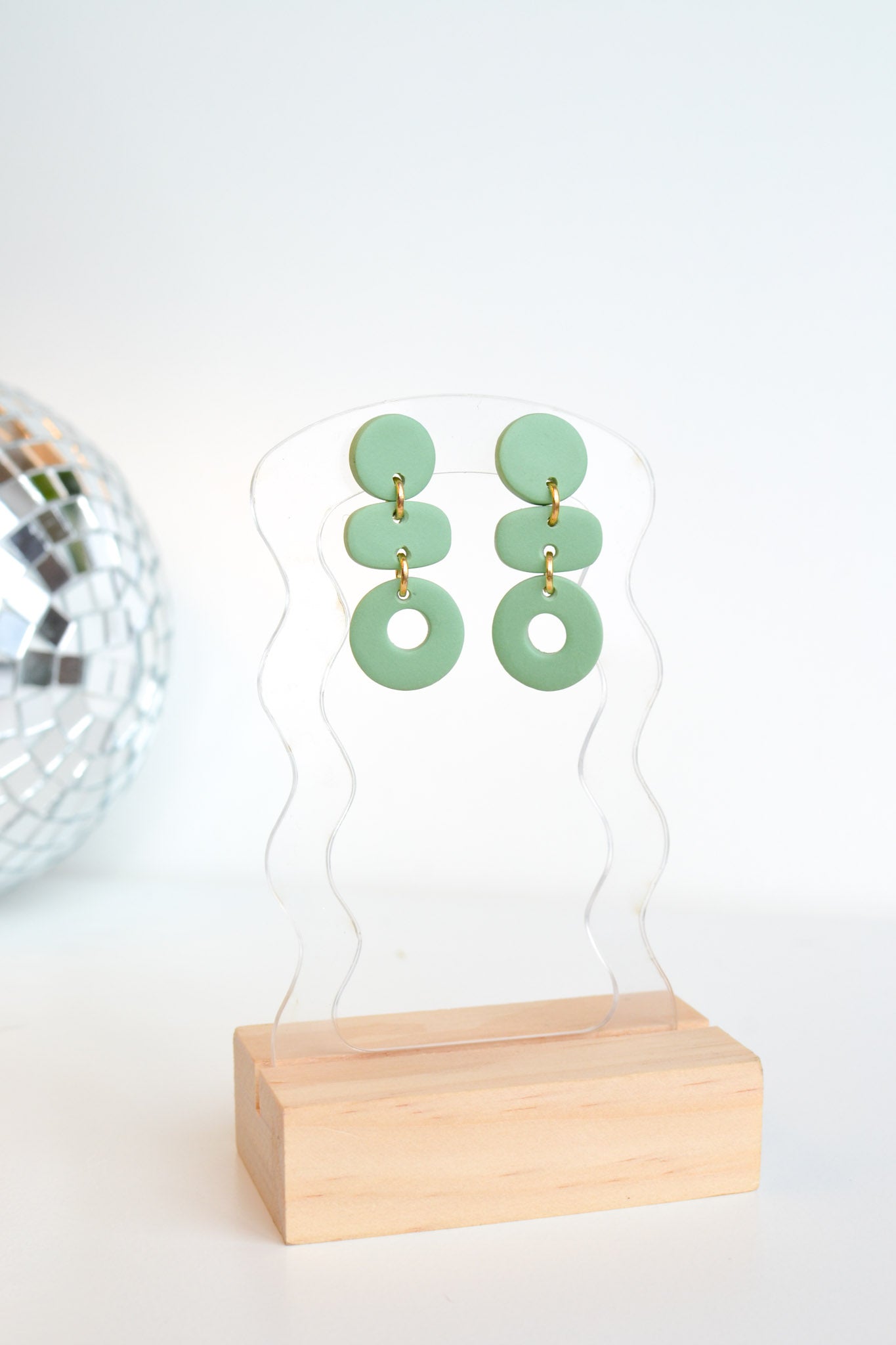 Abstract Dangles | Moss Green