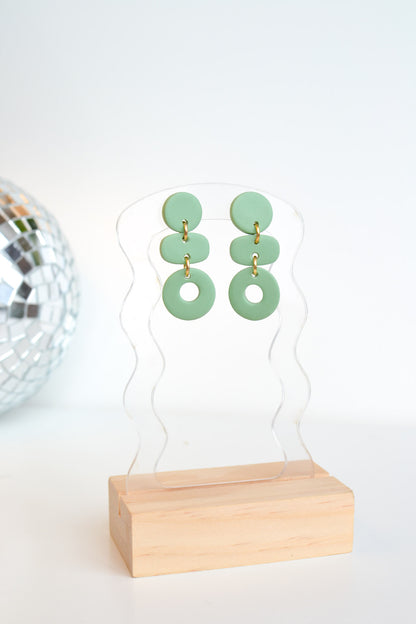 Abstract Dangles | Moss Green