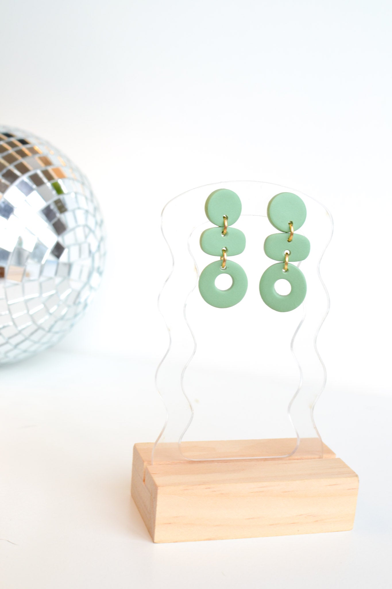 Abstract Dangles | Moss Green