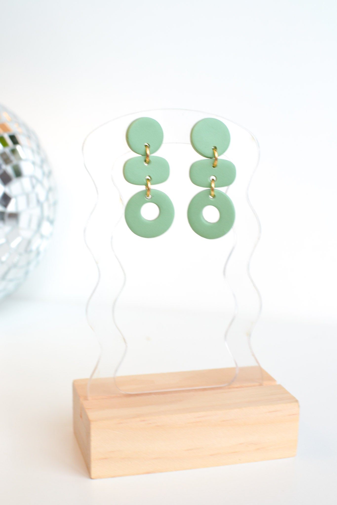 Abstract Dangles | Moss Green