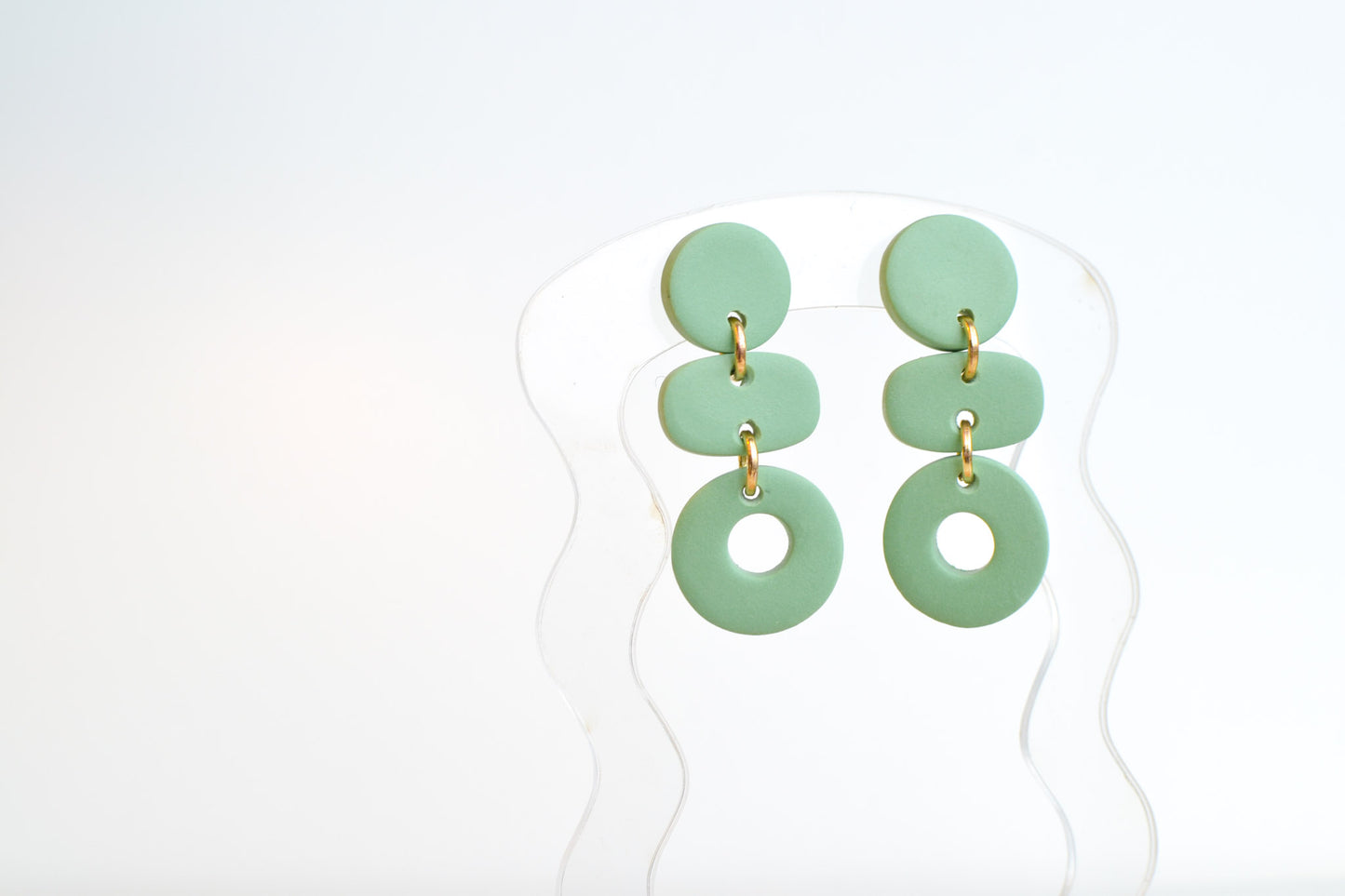 Abstract Dangles | Moss Green