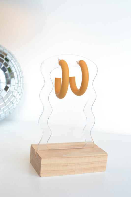 The Big Hoop | Mustard Yellow