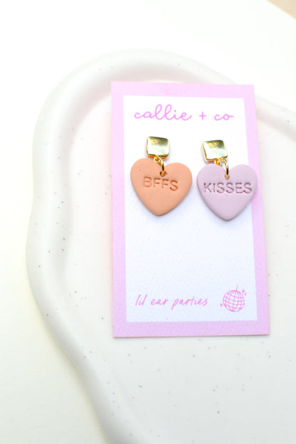 Conversation Heart Dangles