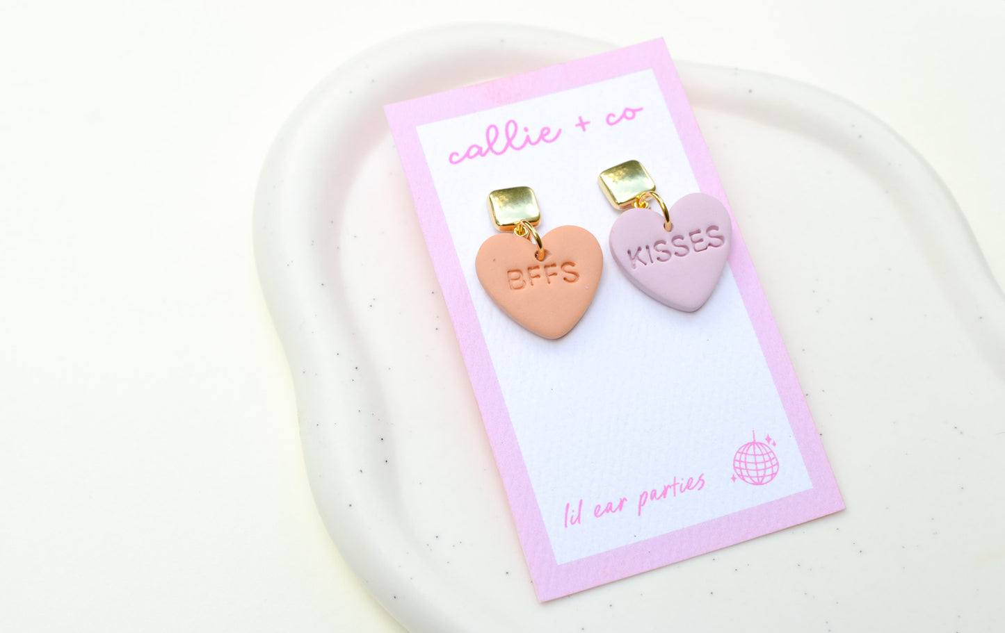 Conversation Heart Dangles