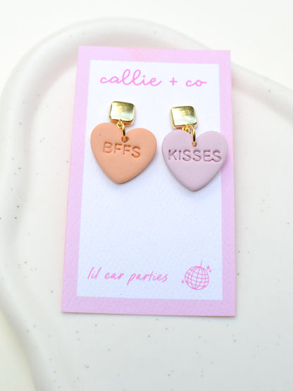 Conversation Heart Dangles