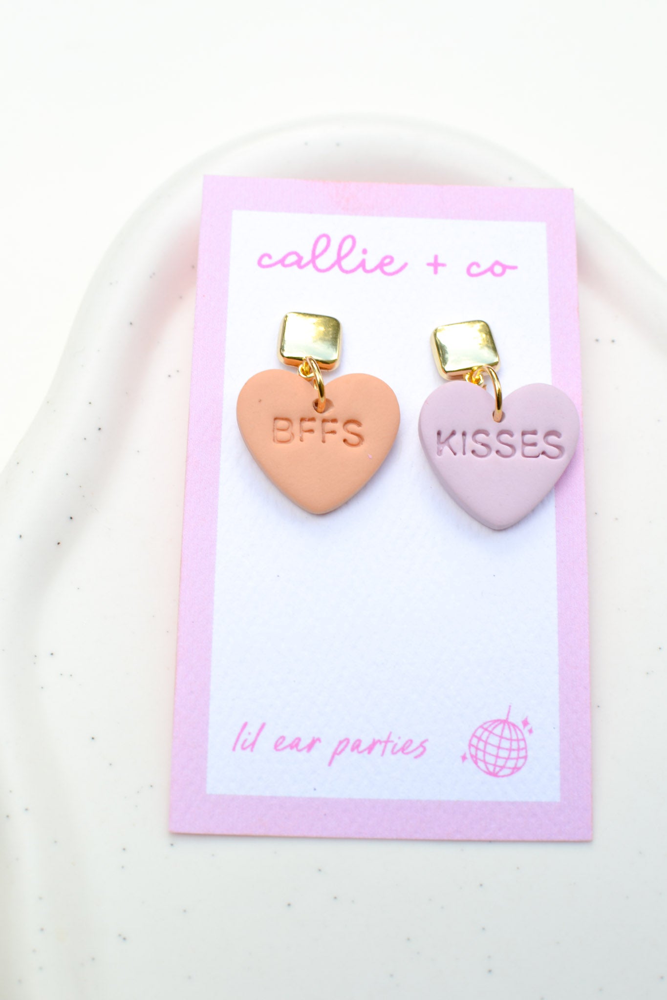 Conversation Heart Dangles