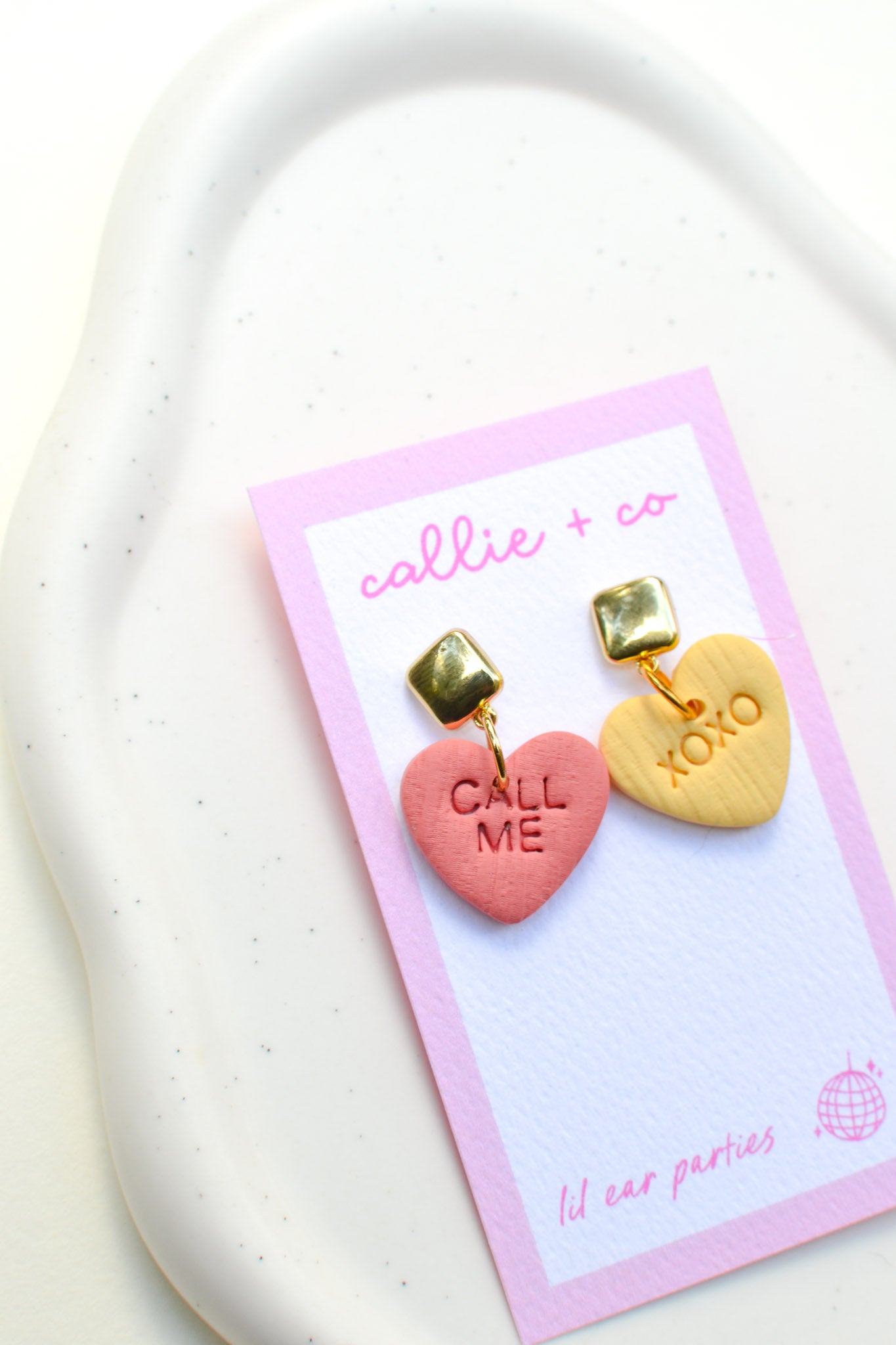 Conversation Heart Dangles