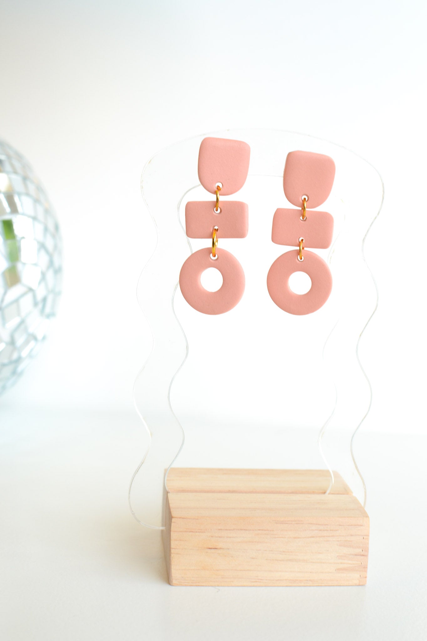 Abstract Dangles | Pink