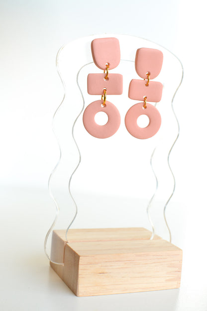 Abstract Dangles | Pink