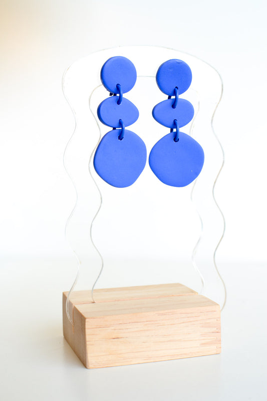 Abstract Dangles | Bold Blue