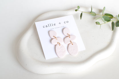 Cleo Earrings in Ivory