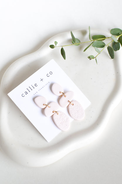 Cleo Earrings in Ivory