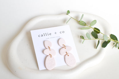 Cleo Earrings in Ivory