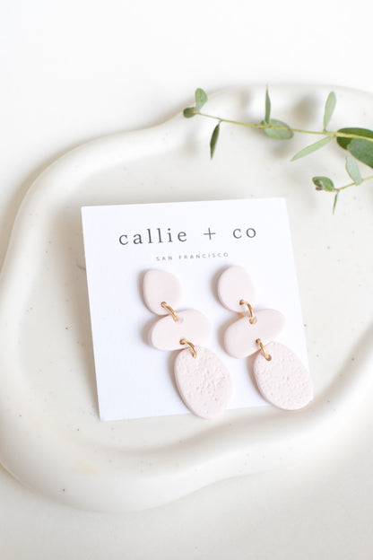 Cleo Earrings in Ivory