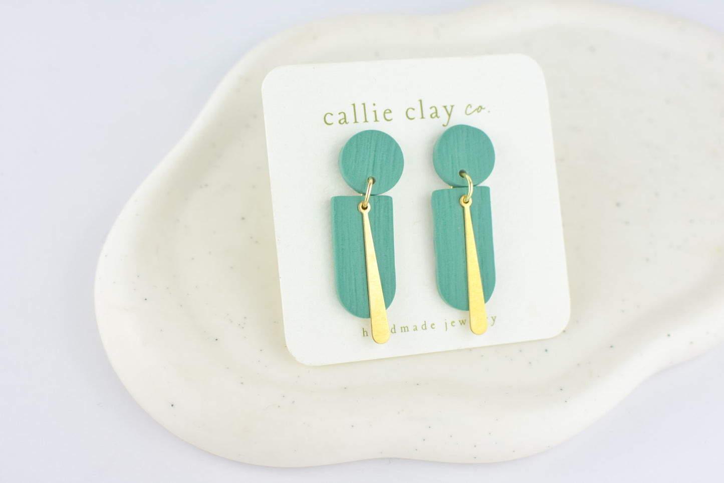 Grace Dangles | Gold & Turquoise