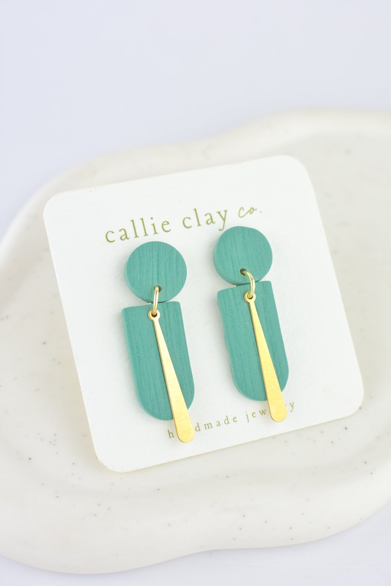 Grace Dangles | Gold & Turquoise